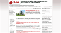 Desktop Screenshot of iakh.de