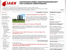 Tablet Screenshot of iakh.de